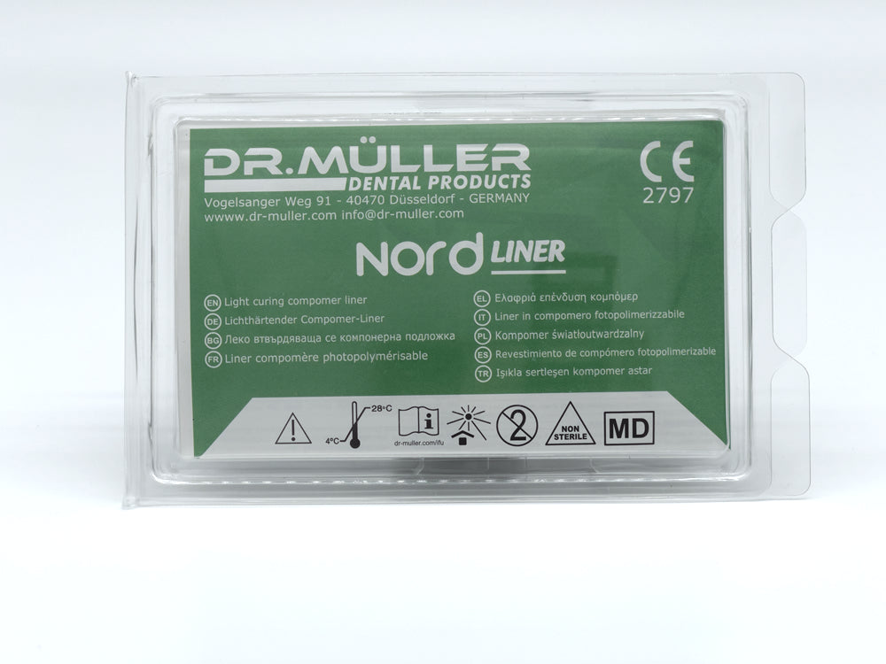 Nord Light Curing Compomer Liner 4 X 2.5 gr