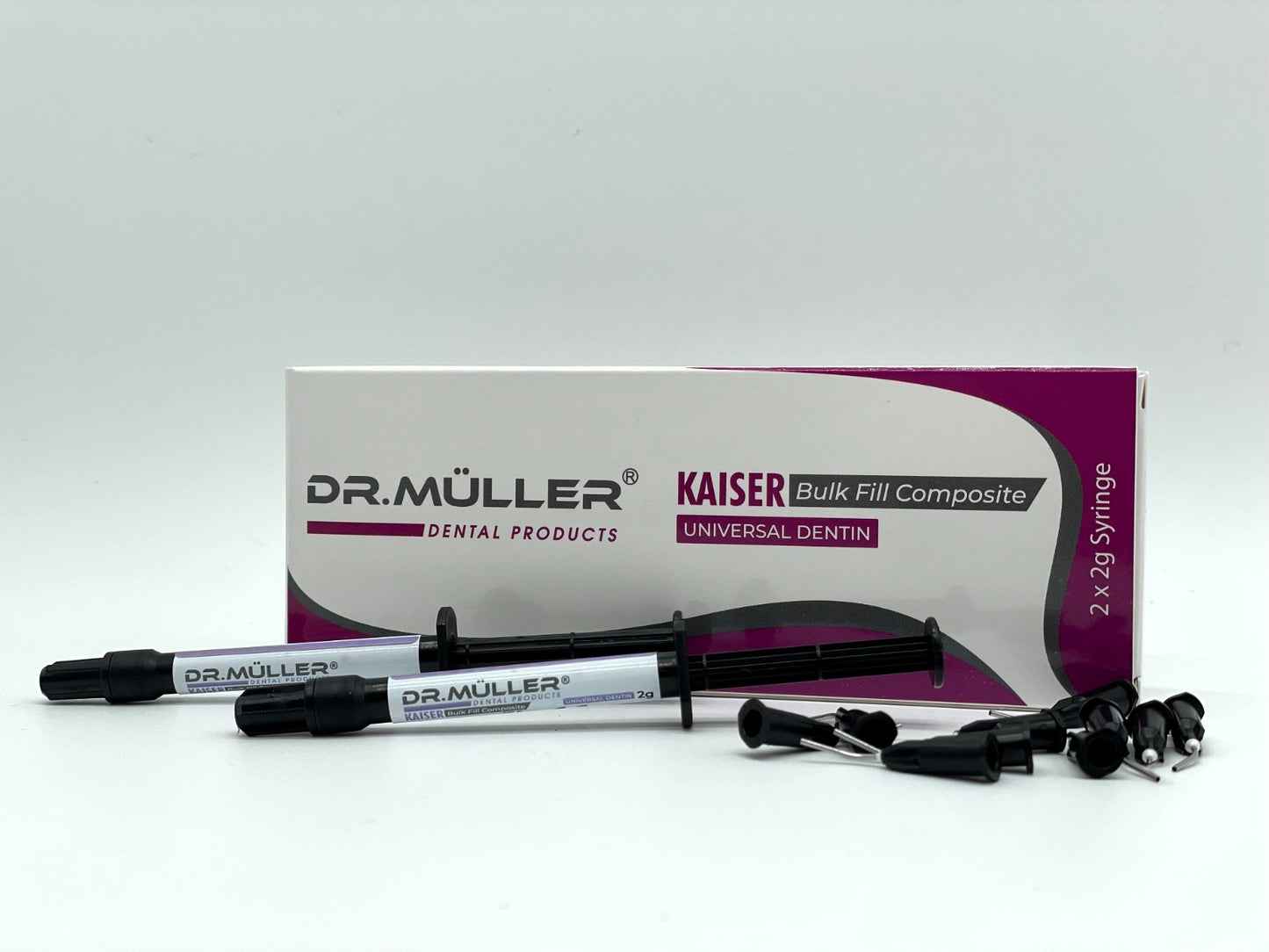 Kaiser Bulk Fill Composite 2 X 2g Syringe-Spritze